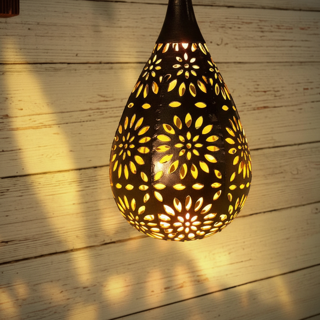Solar Tuinlamp Met Heldere Avondverlichting En Weerbestendige Constructie