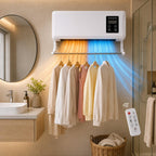 Wandventilator met Verwarming en Droogrek voor Dagelijks Comfort in Huis