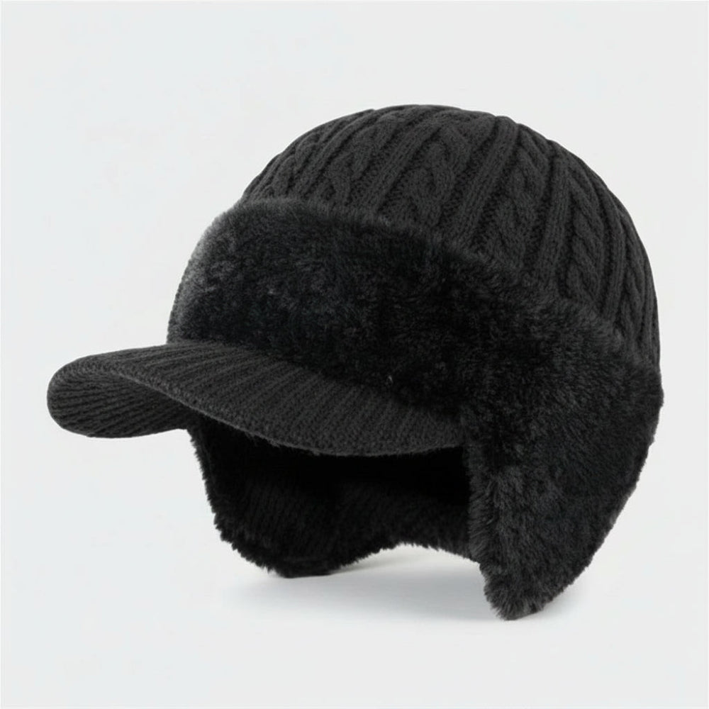 Wintermuts met Oorkleppen en Warm Windbeschermend Ontwerp