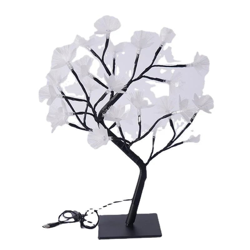 Decoratieve Bloemenboom met Warm LED-Licht voor Sfeervolle Interieurs