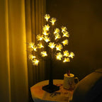 Decoratieve Bloemenboom met Warm LED-Licht voor Sfeervolle Interieurs