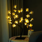 Decoratieve Bloemenboom met Warm LED-Licht voor Sfeervolle Interieurs