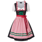 Oktoberfest Jurk Met Veterdetail En Klassieke Feestuitstraling
