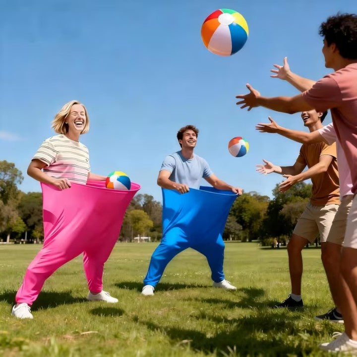 Spelbroek met Bewegingsspel en Opblaasbare Ballen
