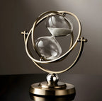 Elegante Zandloper Met Messing Frame