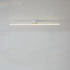 Lineaire Plafondlamp Met Metalen Behuizing En Silicagelkap
