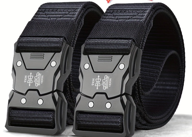 Nylon Outdoor Riemenset met Snelle Metalen Gesp