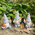 Kunsthars Beeldenset met Drie Stille Figuren voor Binnen en Buiten