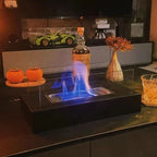 Compacte Bioethanol Tafelhaard met Modern Ontwerp en Gezellig Vlammenspel