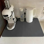 Afdruipmat met Antislip Onderzijde voor Keuken Aanrecht en Koffiehoek