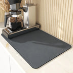 Afdruipmat met Antislip Onderzijde voor Keuken Aanrecht en Koffiehoek