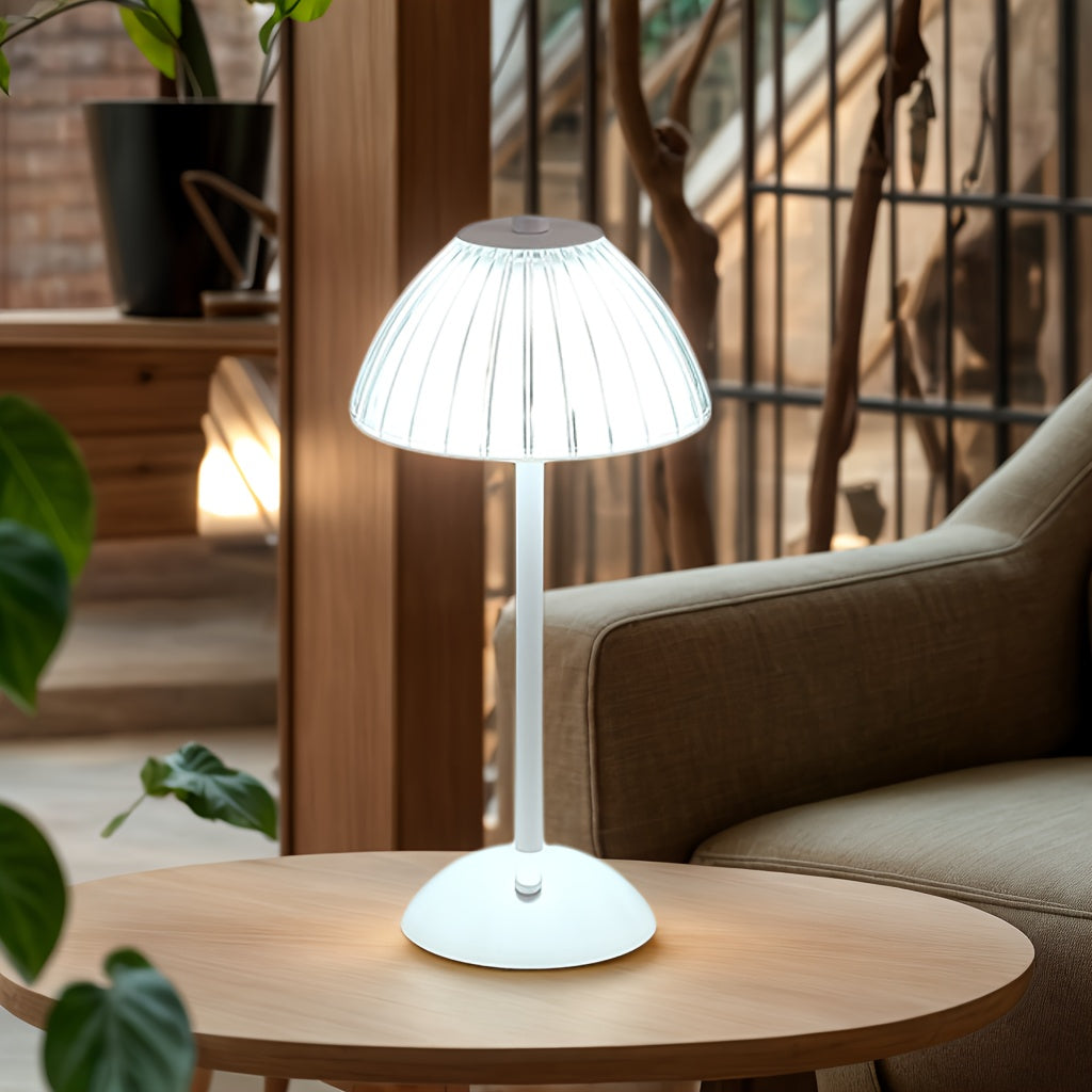 Oplaadbare led-tafellamp met touchbediening en drie lichtstanden