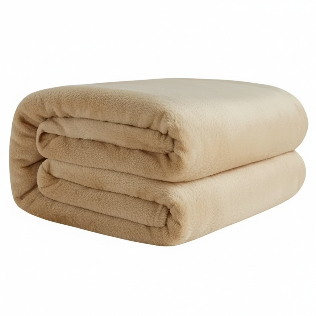 Flanellen Fleece Deken Met Zachte Warmte En Dagelijkse Lichtgewicht Comfort