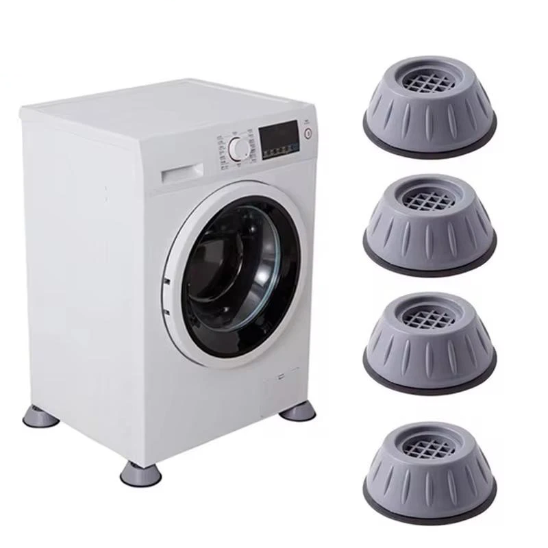 Antivibratie‑ en Antislip Pads voor Wasmachines en Meubels (4 Stuks)