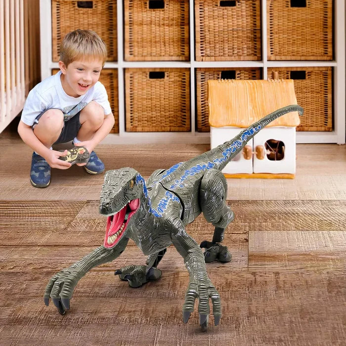 Op Afstand Bestuurbare Velociraptor Met Realistische Bewegingen En Geluidseffecten