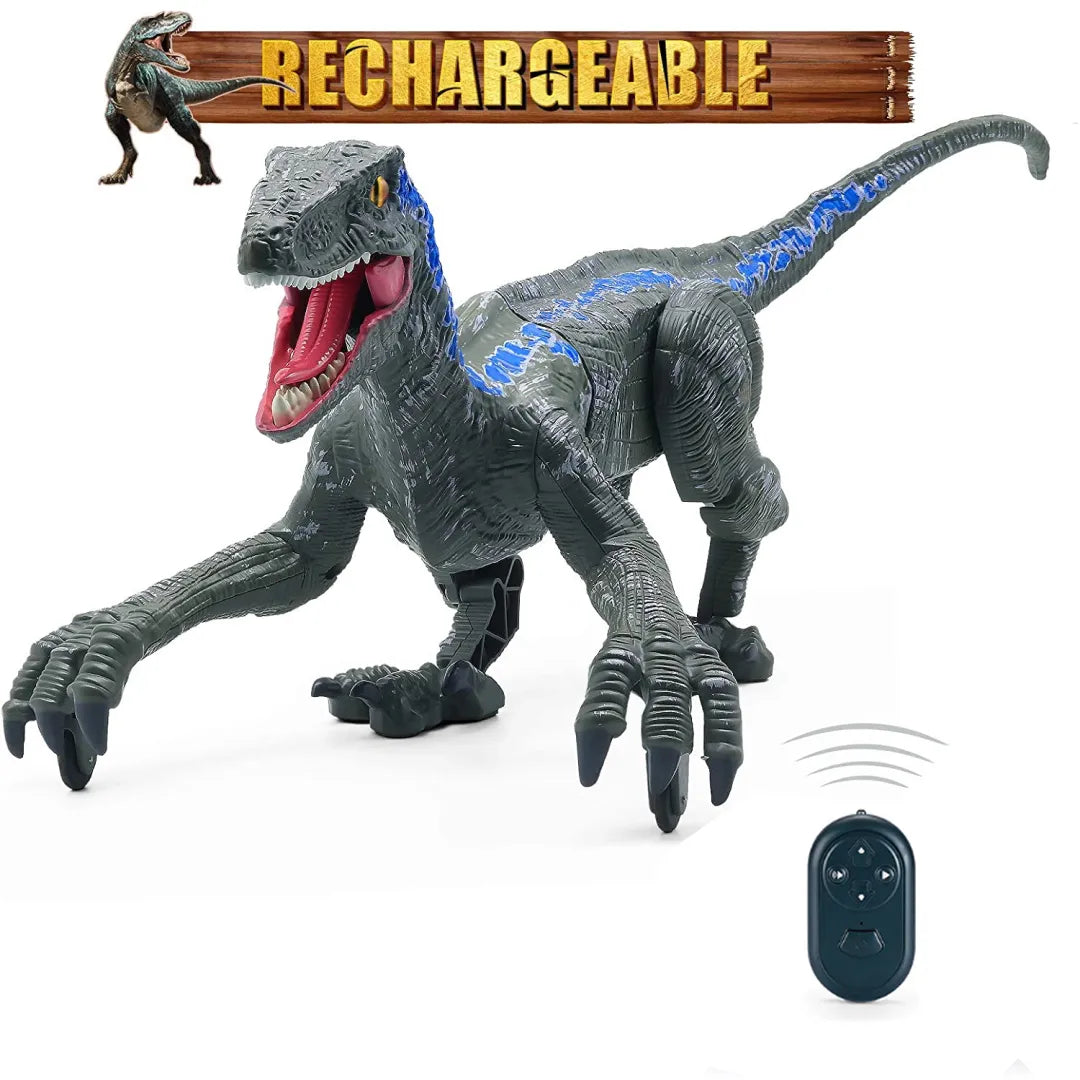 Op Afstand Bestuurbare Velociraptor Met Realistische Bewegingen En Geluidseffecten
