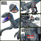 Op Afstand Bestuurbare Velociraptor Met Realistische Bewegingen En Geluidseffecten