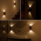 Wandlamp op Stopcontact met Automatische Sensor en Traploze Dimfunctie