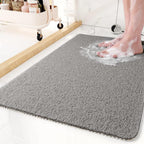 Antislip Loofah Douchemat met Waterdoorlatende Structuur voor Extra Comfort