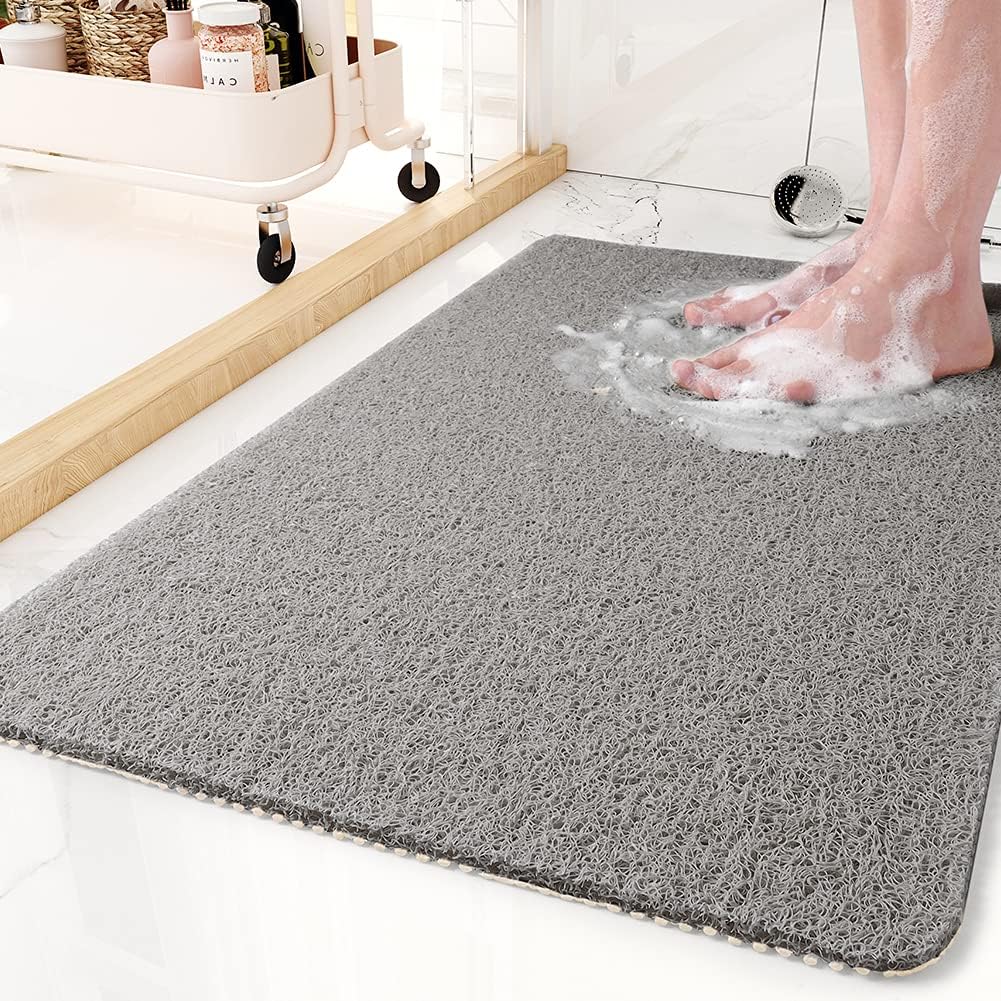 Antislip Loofah Douchemat met Waterdoorlatende Structuur voor Extra Comfort