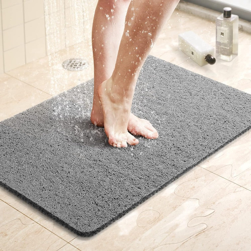 Antislip Loofah Douchemat met Waterdoorlatende Structuur voor Extra Comfort