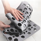 Antislip Douchemat met Zuignappen en Waterafvoer voor Douche en Bad