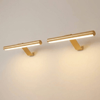 Draadloze LED‑Wandlamp met 360° Verstelbare Kop voor Kunstpresentatie