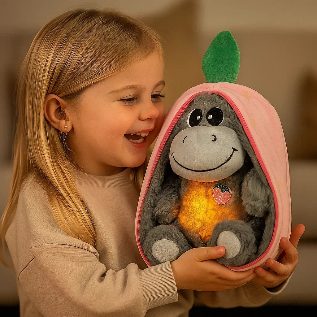 Ademend Knuffeldier Ezel Voor Rust, Warmte En Dagelijks Comfort