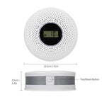 Rook En Koolmonoxidemelder Met Dubbele Detectie En 85 Db Alarm