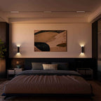 Wandlamp met Slank Ontwerp en Warm Wit Lichtaccent