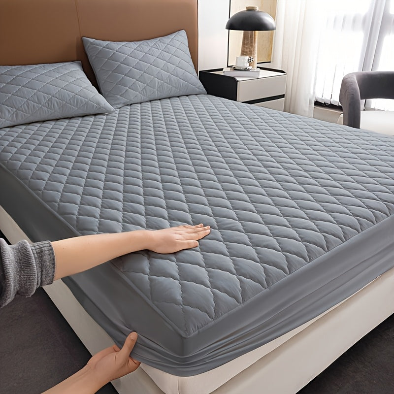 Gewatteerde Matrastopper met Antislip Pasvorm voor Extra Slaapcomfort