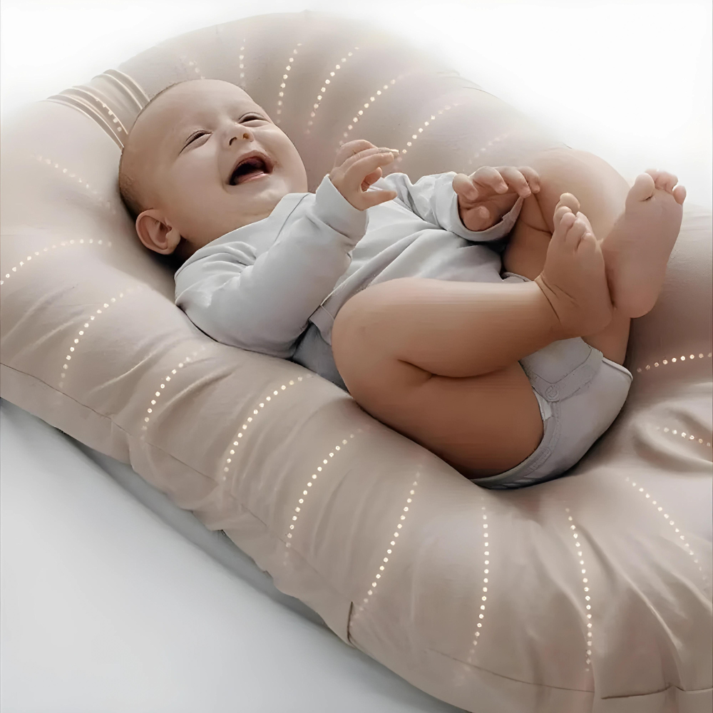 Orthopedisch Baby Kussen met Ergonomische Ondersteuning en Ademend Ontwerp
