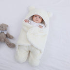 Baby Inbakerdoek Met Berenontwerp Voor Warmte En Comfort