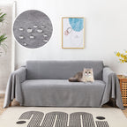 Bankhoes met Antislip Onderkant en Decoratieve Rand