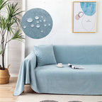 Bankhoes met Antislip Onderkant en Decoratieve Rand