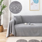 Bankhoes met Antislip Onderkant en Decoratieve Rand