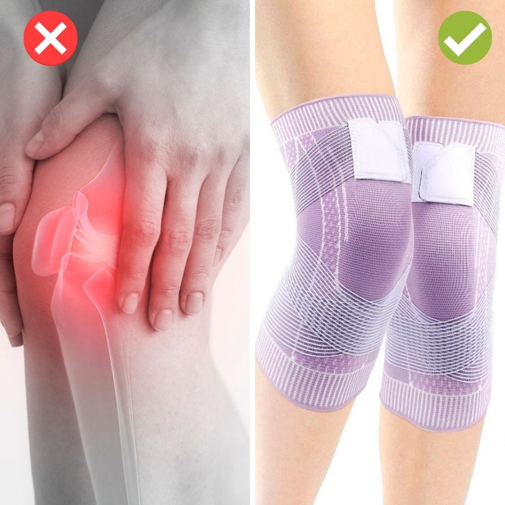 Kniebandage voor Directe Ontlasting en Vrije Beweging