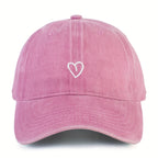 Vintage Baseballcap met Zachte Katoenmengsel en Verstelbare Sluiting