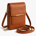 Compacte Crossbody Tas Met Telefoonvak En Slimme Opbergindeling