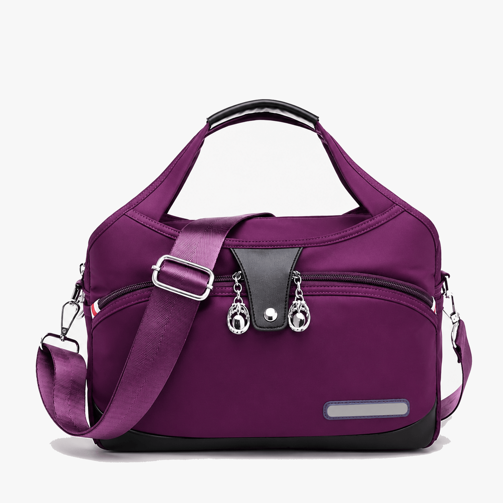 Schoudertas Nylon Oxford Multipocket Compact Waterafstotend Ontwerp