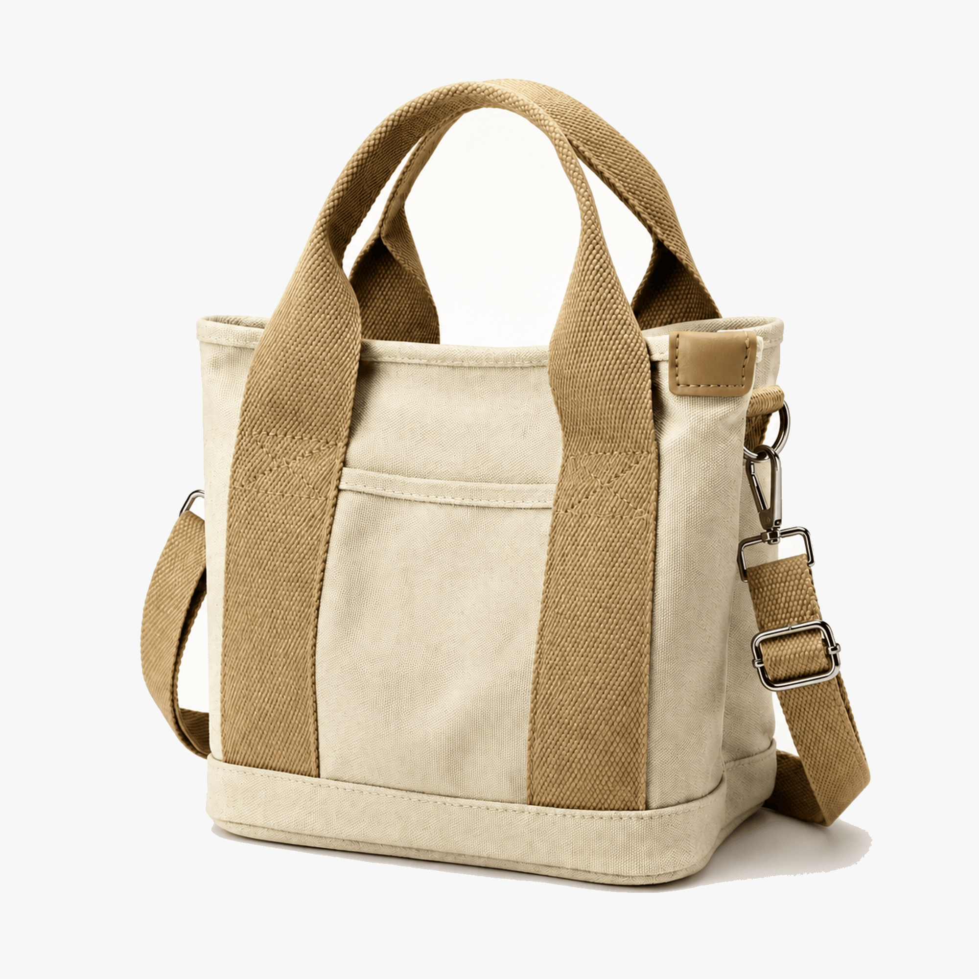 Japanse Tote Canvas Handgemaakt Lichtgewicht Minimalistisch Ontwerp