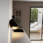 LumenTwist Draaibare en Kantelbare LED Wandlamp voor Flexibele Binnen- en Buitenverlichting