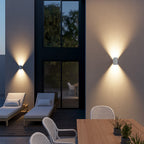 LumenTwist Draaibare en Kantelbare LED Wandlamp voor Flexibele Binnen- en Buitenverlichting
