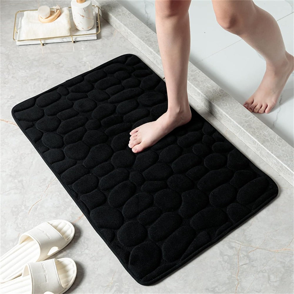 Luxe Badmat Met Sneldrogende Waterabsorptie En Antislip Onderzijde Voor Dagelijks Comfort