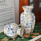 Bloemen Octagonale Vazenset