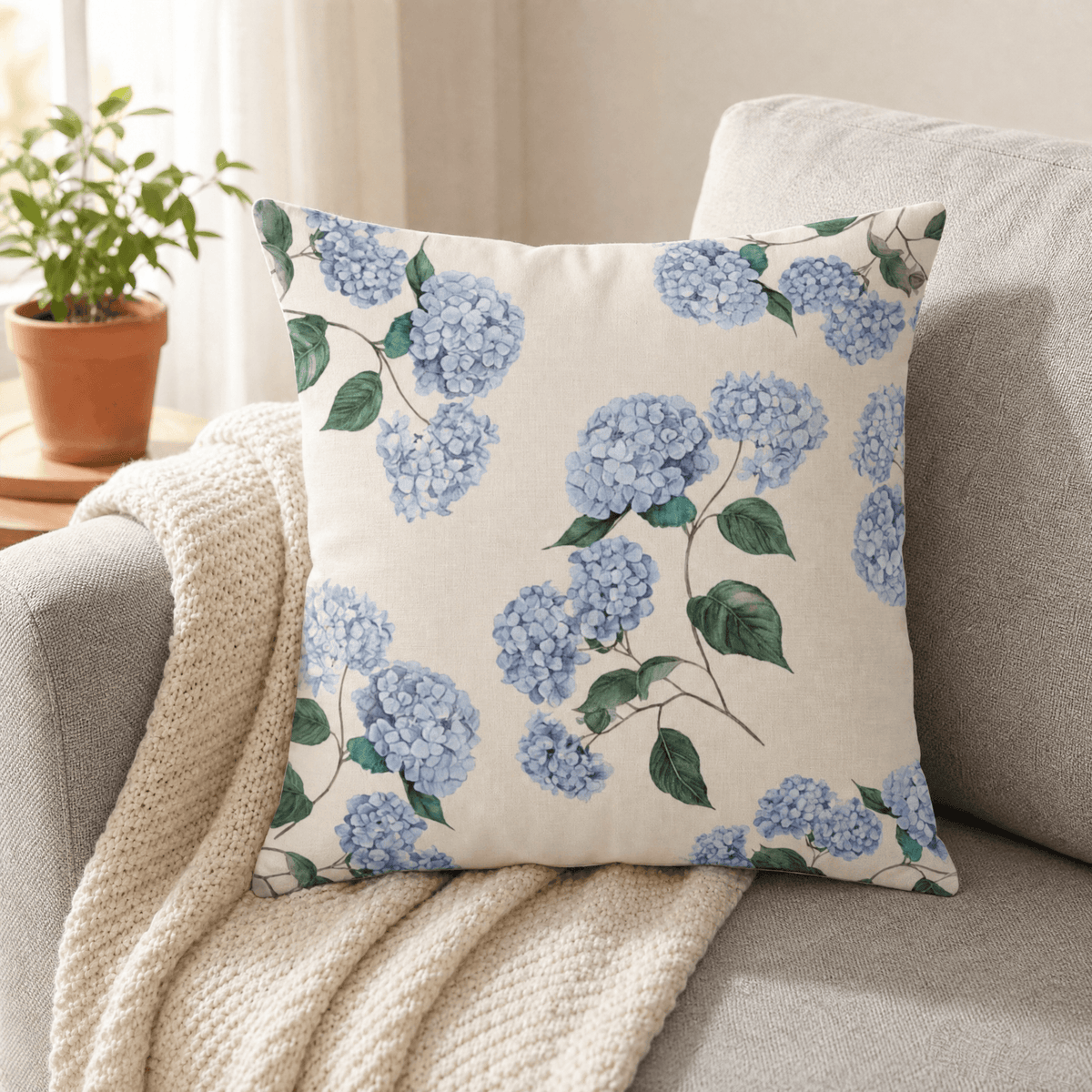 Kussenhoezen Polyester Botanisch Vintage Zwaar Textiel Decoratief Ontwerp