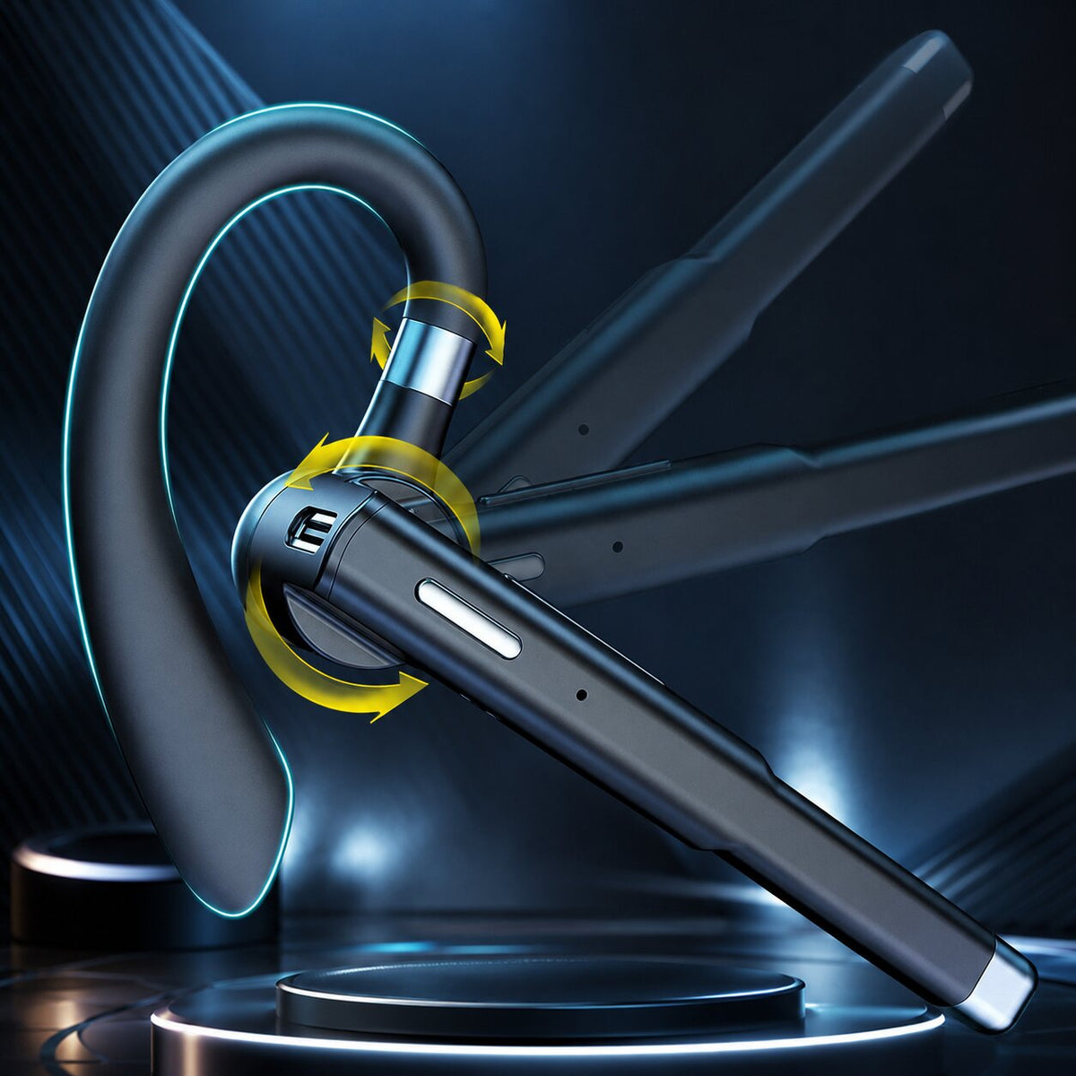 Bluetooth Headset met Ruisonderdrukking en Lange Gesprekstijd
