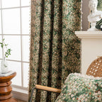 Bloemengordijn In Vintage Stijl Voor Sfeervolle Woonkamers En Slaapkamers