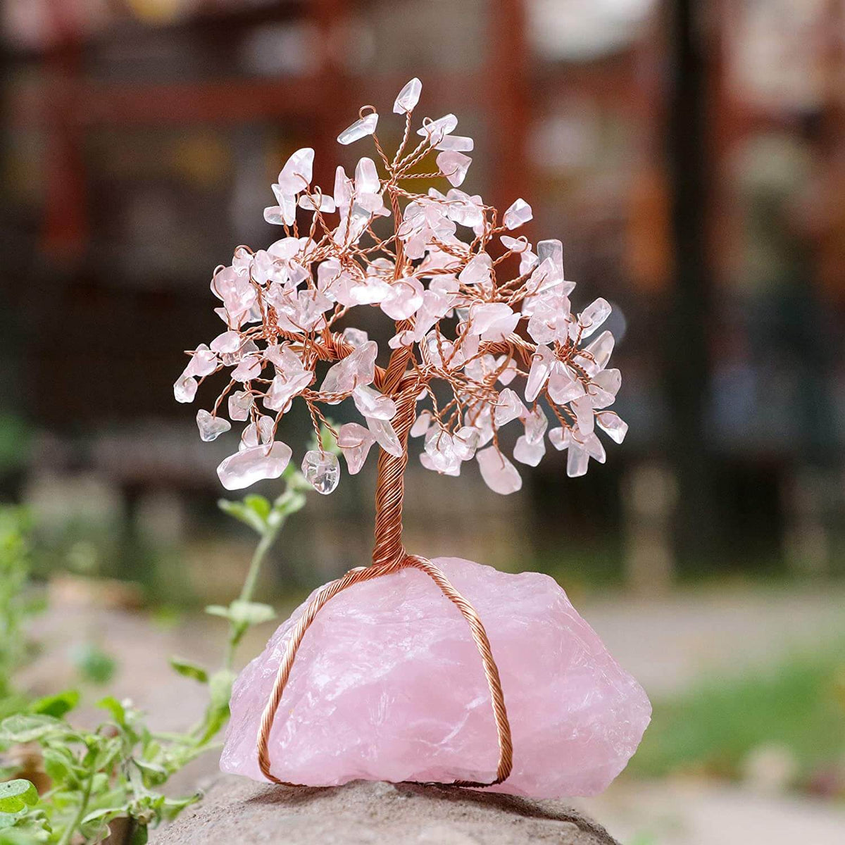 Kristal Ornament Met Symbolische Levensboom En Dagelijkse Spirituele Sfeerdecoratie