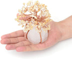 Kristal Ornament Met Symbolische Levensboom En Dagelijkse Spirituele Sfeerdecoratie